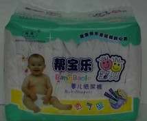 幫寶樂嬰兒紙尿褲全面透氣，超強(qiáng)吸收