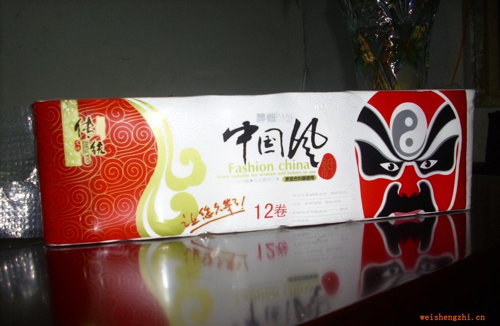 供應(yīng)胖妞中國(guó)風(fēng)850克衛(wèi)生紙(圖)