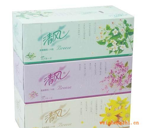 清風(fēng)盒面，清風(fēng)抽紙，清風(fēng)紙巾，面巾紙，上海祺睿工貿(mào)有限公司
