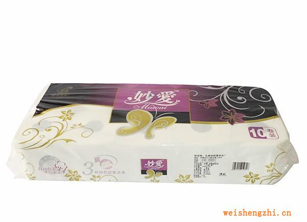 【廠家直銷】妙愛-金蝴蝶柔巾卷、衛(wèi)生紙、紙巾、抽取式面紙