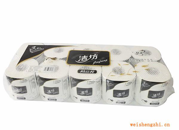 廠家供應2011年暢銷的衛(wèi)生紙巾潔坊系列卷紙、抽取式面巾紙